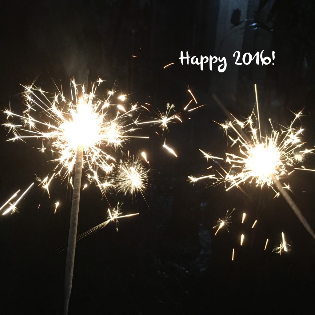 Have a sparkling new year! May it be filled with magic, miracles, meaning and grace.