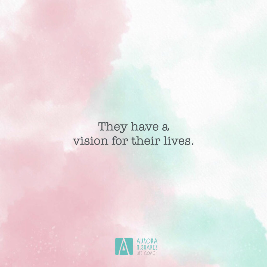 have a vision for your life